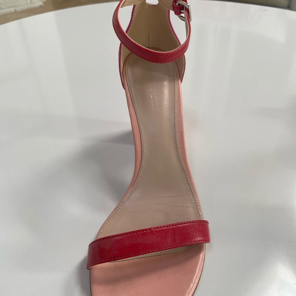 Stuart Weitzman two tone block heel - Picture 4 of 16